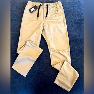 Brand new with tags Men’s Zanerobe pants. Sureshot life joggers, sand colour.